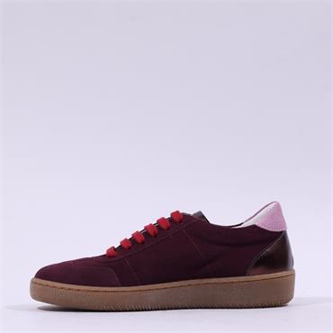 Marco Moreo Doha Gumsole M Trainer - Wine Suede